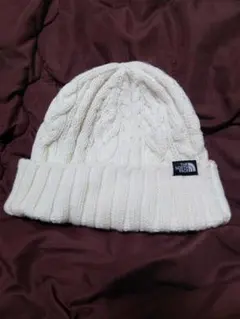 《今日だけ値下げ》THE NORTH FACE ケーブルニットビーニー ホワイト