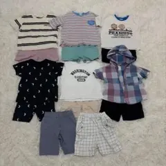 男の子　夏服　半袖シャツ　パンツ　100cm まとめ売り