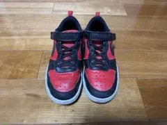 Nike 赤黒 スニーカー ベルクロ付き
