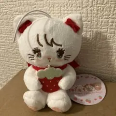 mikko　いちごマスコットぬいぐるみ　ムース　新品　タグ付き