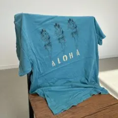 Lucky Brand Tシャツ L ALOHA フラガール ハワイアンのサムネイル