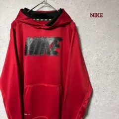 NIKE ナイキ パーカー プルオーバー プリントロゴ ポリステル XL