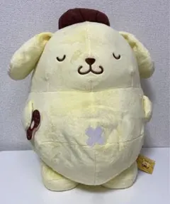 ポムポムプリン　まんぷく！ごろ寝　超超BIG DXぬいぐるみ