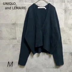 UNIQLO and LEMAIRE【M】長袖 カットソー ネイビー シンプル