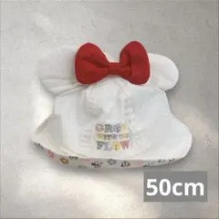 アカチャンホンポ　ミニーマウス　耳付き　帽子