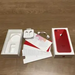 【お値下げ‼︎】iPhone8 RED 64GB 空箱