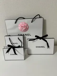 CHANEL ショップバッグセット 中・小