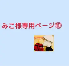 みこ様専用ページ⑩