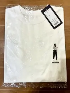 ボーダーズアットバルコニー tee ホワイト Ｌサイズ【新品】