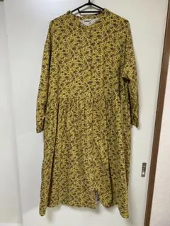 Samansa Mos2 花柄シャツワンピース