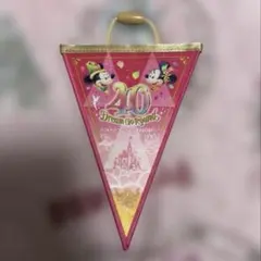 【最終値下げ】東京ディズニーリゾート　40周年　ガーランド　ピンク