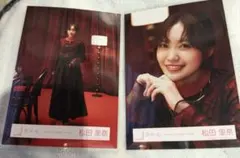 松田里奈 MV衣装　赤 ヨリ ヒキ