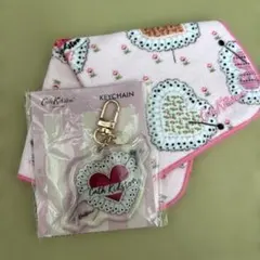 Cath Kidston ハンカチ キーホルダー セット