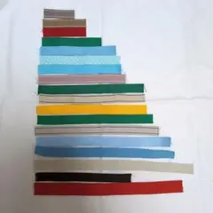 アクリルテープ　綿テープ　はぎれ　セット　ハンドメイド　ネームタグ　刺繍タグ