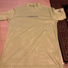 adidas ライトグリーン XL シャツ　モックネック