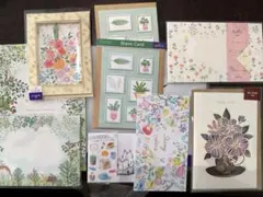 新品　Hallmark 花柄　他　8点セット