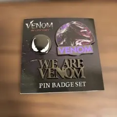 VENOM ピンバッジセット WE ARE VENOM 映画のサムネイル