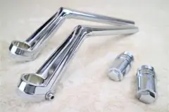 VFハン 黒 ハンドル＋延長キット② / ZRX400Ⅱ ゼラペケ ZR400E - メルカリ