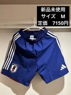 新品未使用　adidas サッカー日本代表 ハーフパンツ　Mサイズのサムネイル