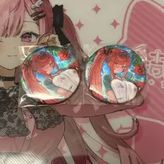 ラピ レッドフード ラピレッドフード サマーフェア 缶バッジ 2点 nikke