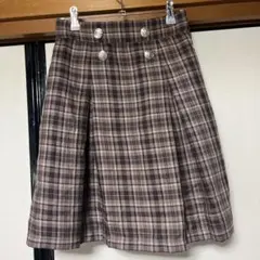 axes femme アクシーズファム　制服風　ブレザー　チェック柄　スカート