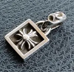 CHROME HEARTS フレームドクロス チャーム ボールチェーン45cm - メルカリ