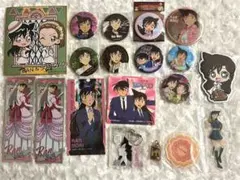 名探偵コナン　毛利蘭　まとめ売り　マスコット　缶バッジ　アクキーなど　18点
