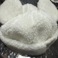 東京ディズニーリゾート ファンキャップ ボア ホワイトのサムネイル