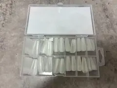 クリアネイルチップ ケース付き
