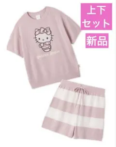 【新品】ジェラートピケ　サンリオハウス　ハローキティスムーズィーセットアップ