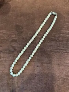 くる様専用ホワイトパールネックレス シルバー　珠約7.5mm〜8mm 長さ