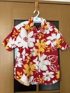 [新品未使用] アバクロンビー&フィッチ　キッズ　アロハシャツ　半袖　Sサイズ