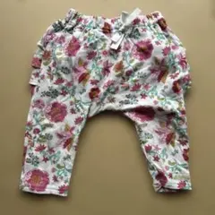 Haruulala ベビーパンツ 花柄 フリル付き 70-80cmのサムネイル