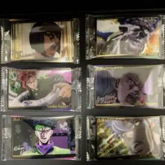 ジョジョの奇妙な冒険ウエハース 6枚組