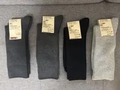 新品未使用　無印良品　メンズソックス　4足セット