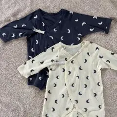 コンビ肌着 60-70cm 2色セット　おまけつき