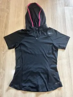 Nike DRI-FIT フード付きトップス M ブラック　ナイキ　ランニング
