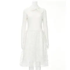 最終お値下げ❣️Chesty♡フラワーチュールニットワンピース