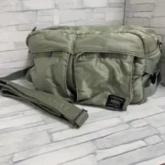 PORTER TANKER ボディバッグ ウエストバッグL セージグリーン 廃盤