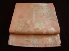 美品 夏帯 訪問着・無地用 西陣織 紗 袋帯 （正絹）仕立上り＜F904＞ 美品 夏帯 訪問着・無地用 西陣織 紗 袋帯 正絹 仕立上り Fs1369