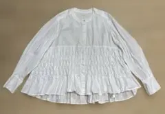 ne Quittez paヌキテパ COTTONPOPLINWAVEBLOUSEのサムネイル