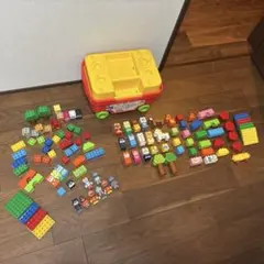 はじめてのブロックワゴン＋はじめてのブロックバケツL＋おまけ