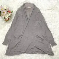 spick and span ロングカーディガン リネン 麻100% 羽織物