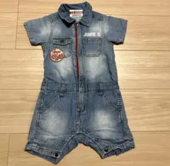 デニム ロンパース カバーオール♡90のサムネイル