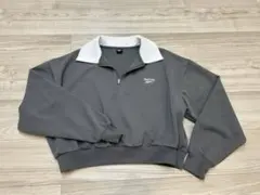 Reebok ハーフジップ　ドライスウェット