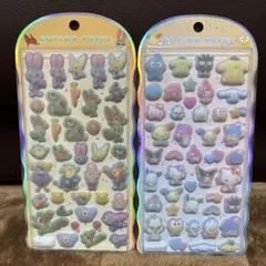 コットンパフィー シール ズートピア サンリオ セット