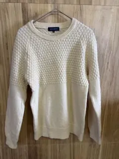 URBAN RESEARCH ボコボコ編みニット Mサイズ クリーム色