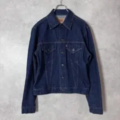 Levi's デニムジャケット 4th 濃紺 インディゴ L 古着