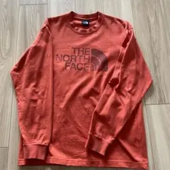 THE NORTH FACE オレンジ 長袖Tシャツ M