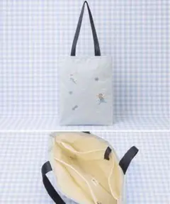 Familia・LeSportsac トートバッグ ライトブルー 花柄 - メルカリ
